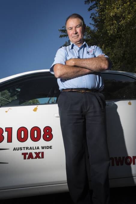 WELL PLANNED: Greg Rowland said Tamworth's taxi fleet did a good job servicing tourist during the Country Music Festival. Photo: Peter Hardin