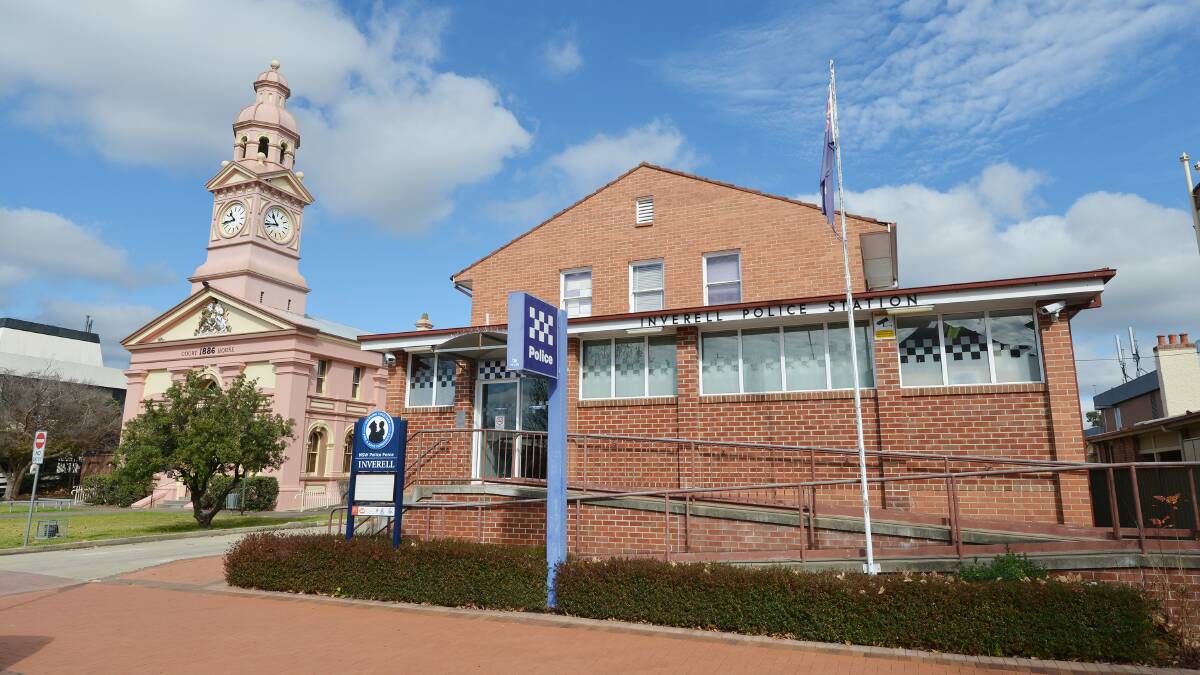One charge: The teenager, who officers claim is a volunteer firefighter, was charged by Strike Force Illingworth investigators at Inverell Police Station.