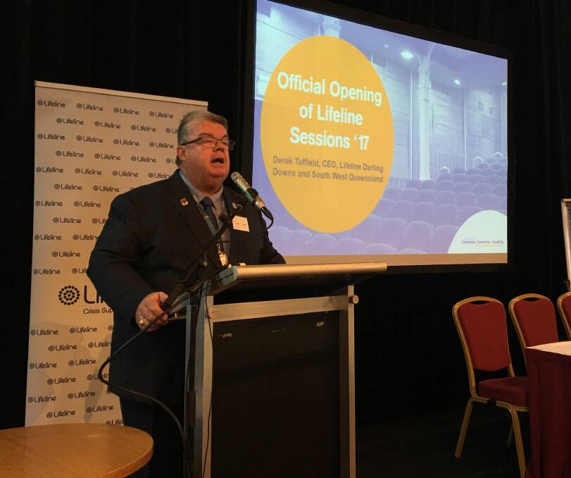 No silver bullet: Lifeline Darling Downs CEO Derek Tuffield said that there is no single solution to stop rural suicide, instead asking for a variety of responses at the premier symposium in Toowoomba.