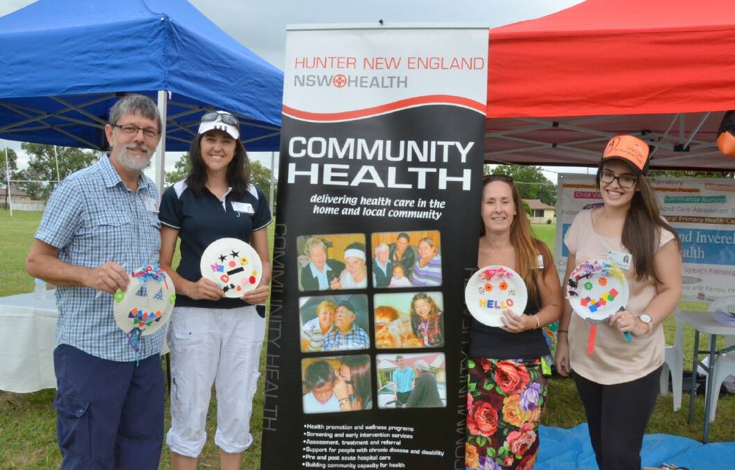 TRAGIC LOSS: Michelle Williams (second from left) was an advocate and driving force behind Inverell's anti-violence committee.