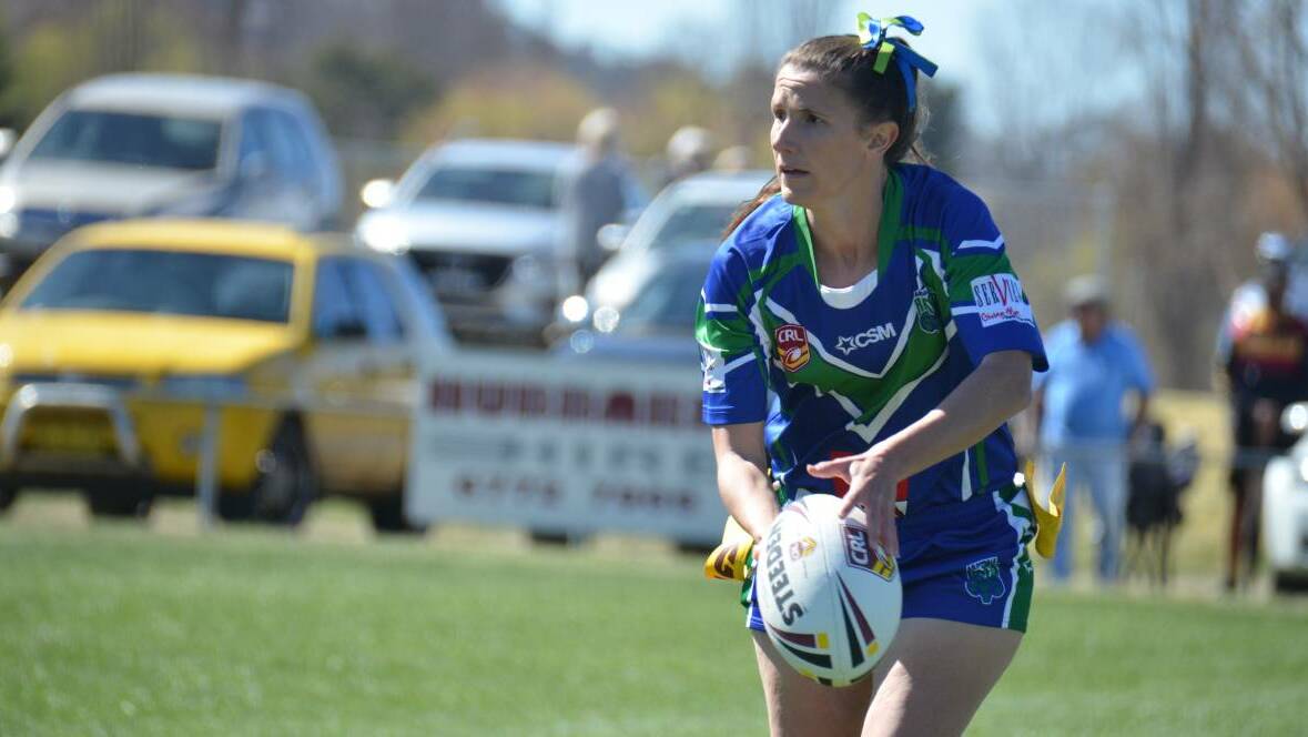 STOKED: Armidale Ram Kate McCulloch is excited about the side's form this season. 