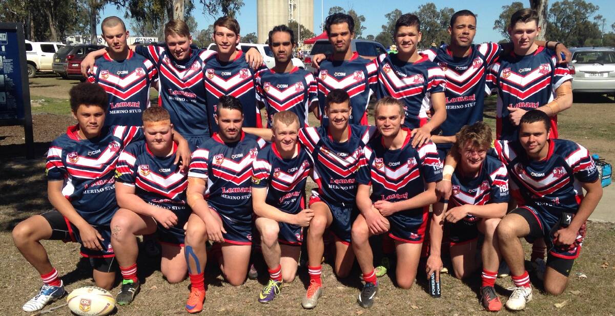The Ashford Roosters under 18s are ready to meet the Inverell Hawks juniors in the grand final this weekend. Photo Scott Fitzgerald