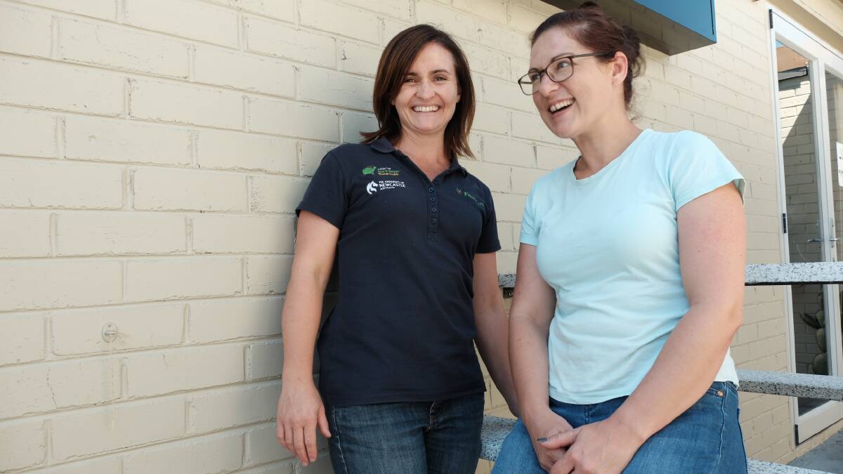 FRONT LINES: Rachel McLay and Fiona Livingstone are committed to make a difference in the lives of people considering suicide, and the families and friends around them.