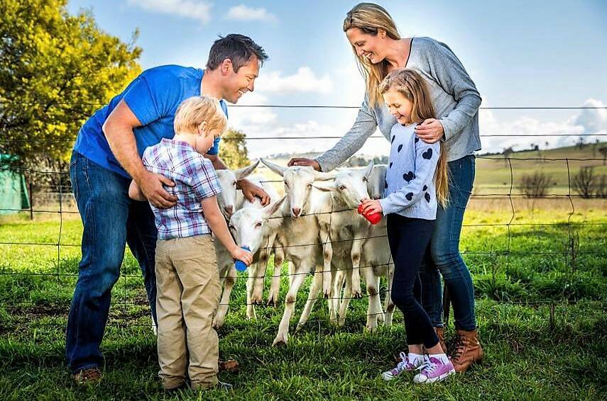 New sensations: Sunhill Dairy Goats from Uralla will bring their market stall to Inverell for the first time this Saturday. 