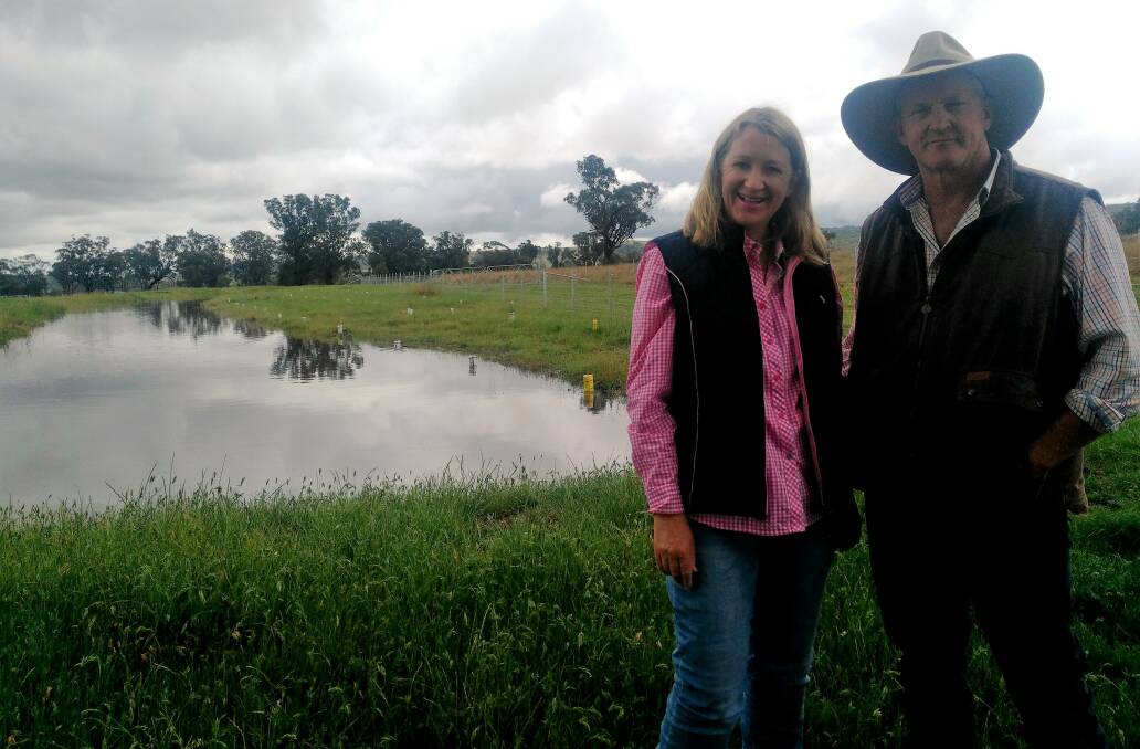Unconventional: Graziers Katrina and Glenn Morris switched to organic farming to produce healthy food while restoring natural ecosystems. 