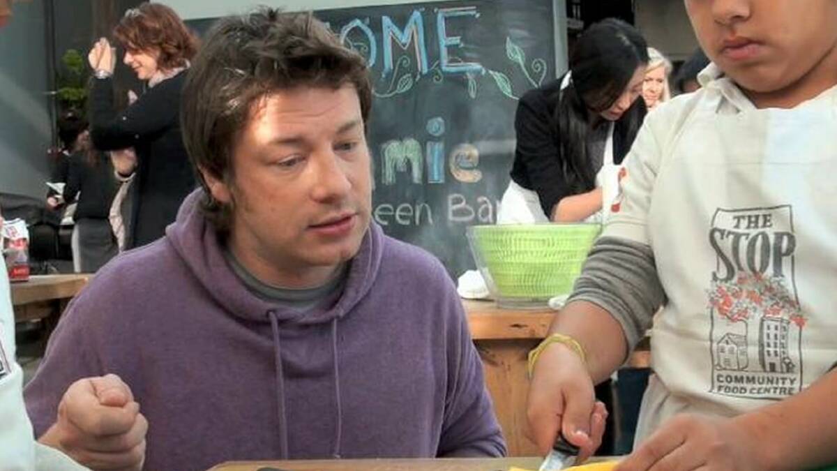 Jamie Oliver casts focus on Inverell kids