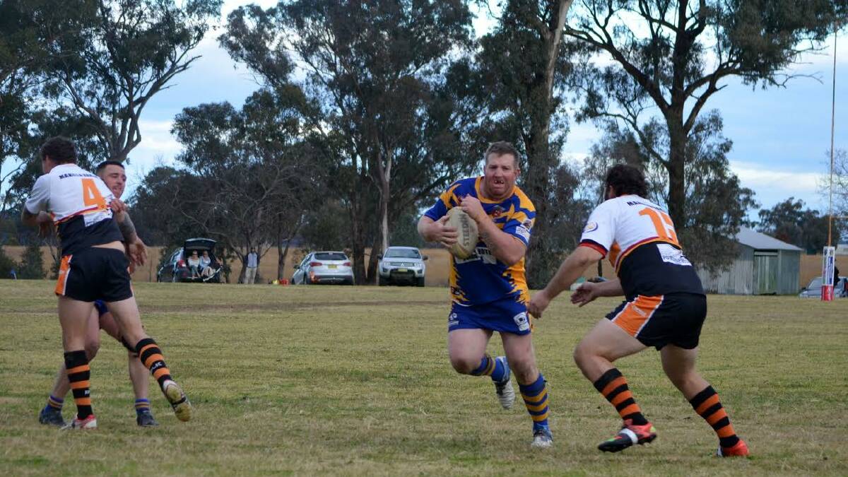 The Bundarra Bears played well, defeating Manilla with a score of 38-32