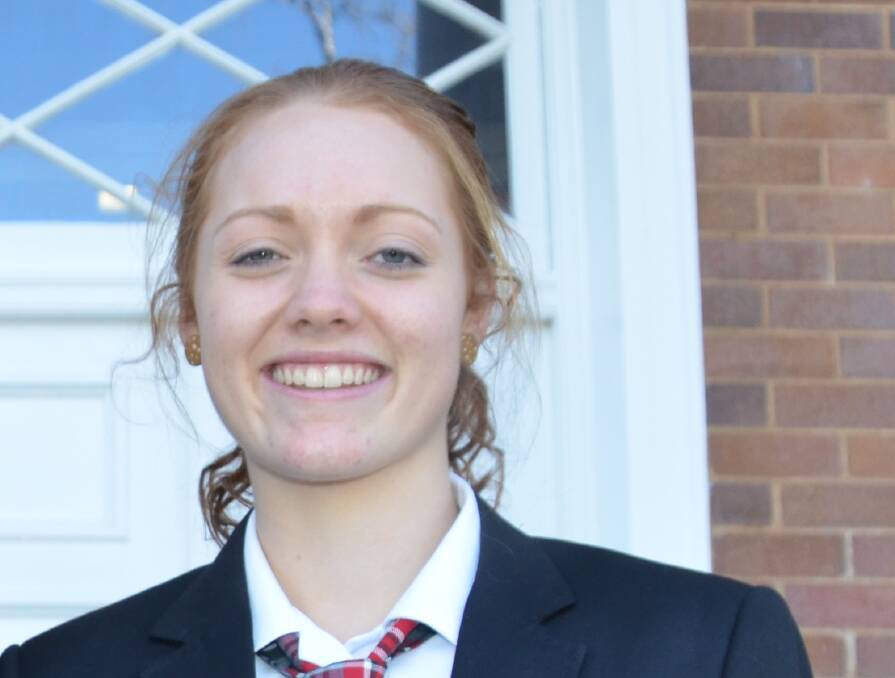 Inverell High School captain Hannah Wales was named Junior Communicator of the Year.