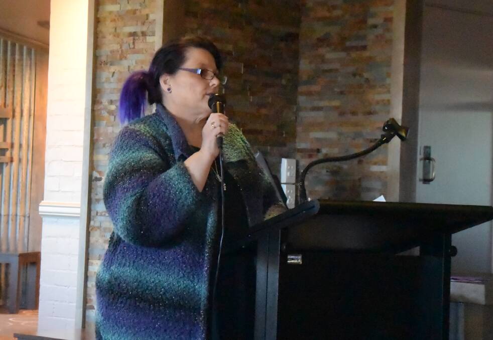 Life Food Pantry manager Leonie Pearce talked about the ways the pantry can help locals struggling to survive on low incomes.