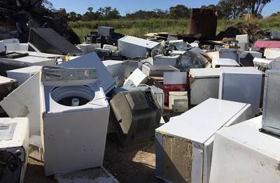 The results of last year’s whitegoods and e-waste collection.