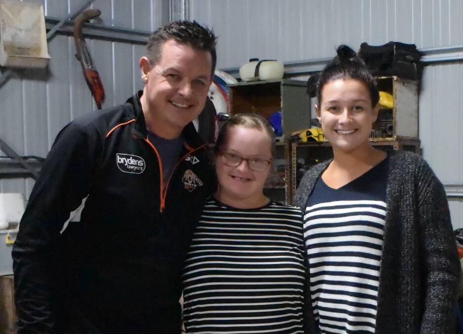 Brendon, Emi and Ashleigh Campbell have personally benefitted from Down Syndrome NSW's work.