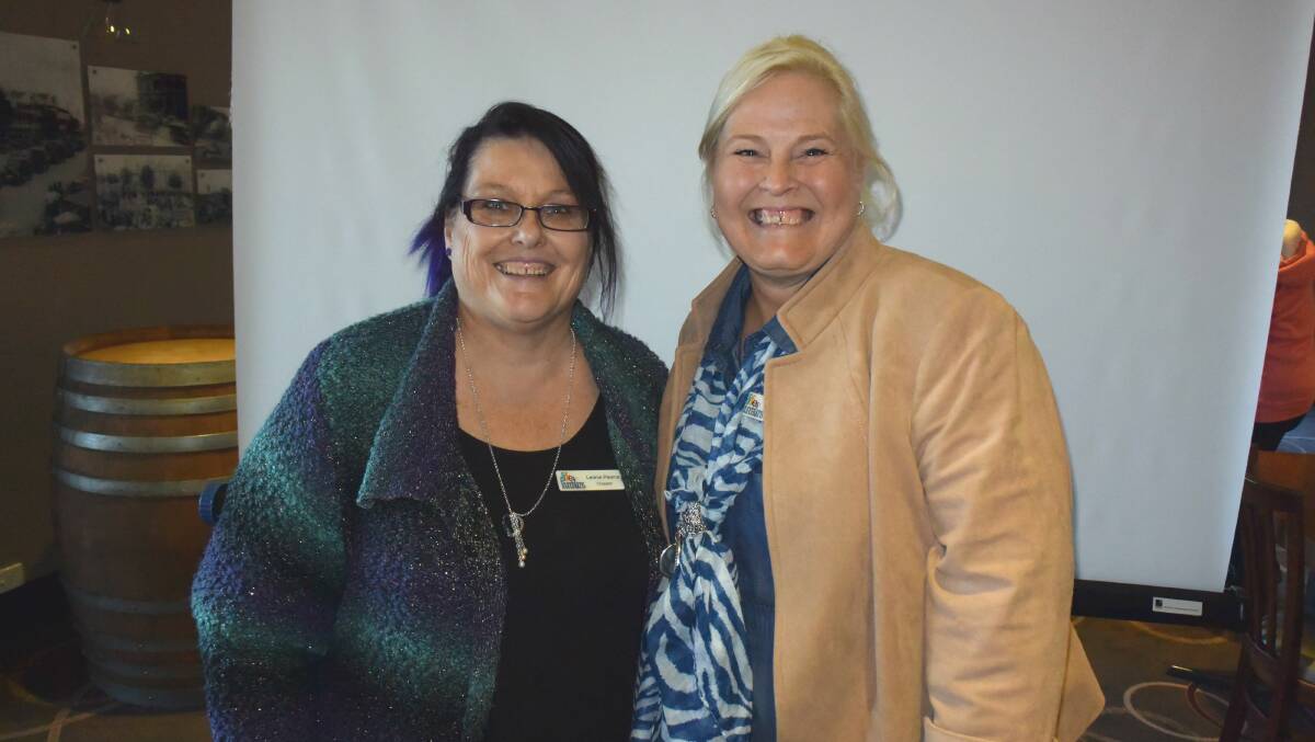 Leonie Pearce and Lynda Atkinson from Inverell's Life Foundations Food Pantry hope the budget will have a positive impact on the town's low-income families.