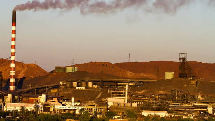 Mt Isa, the mine and city.