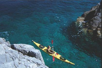 Sea safari: A kayaker enjoys the Turkish coast. Photo: Southern Sea Ventures