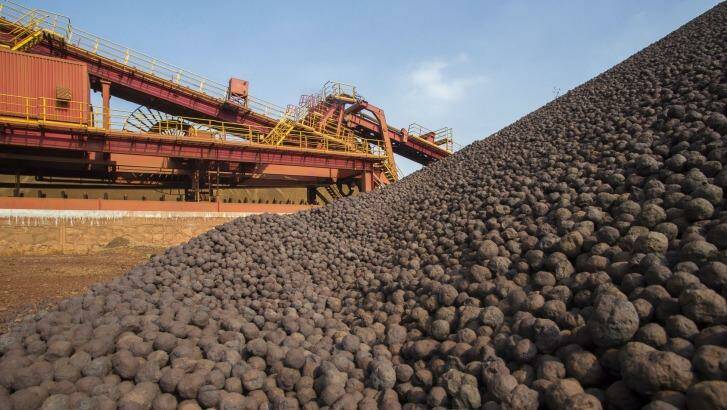 Iron ore is at 10-year lows and is set to head lower, reckons ANZ. Photo: Dave Tacon