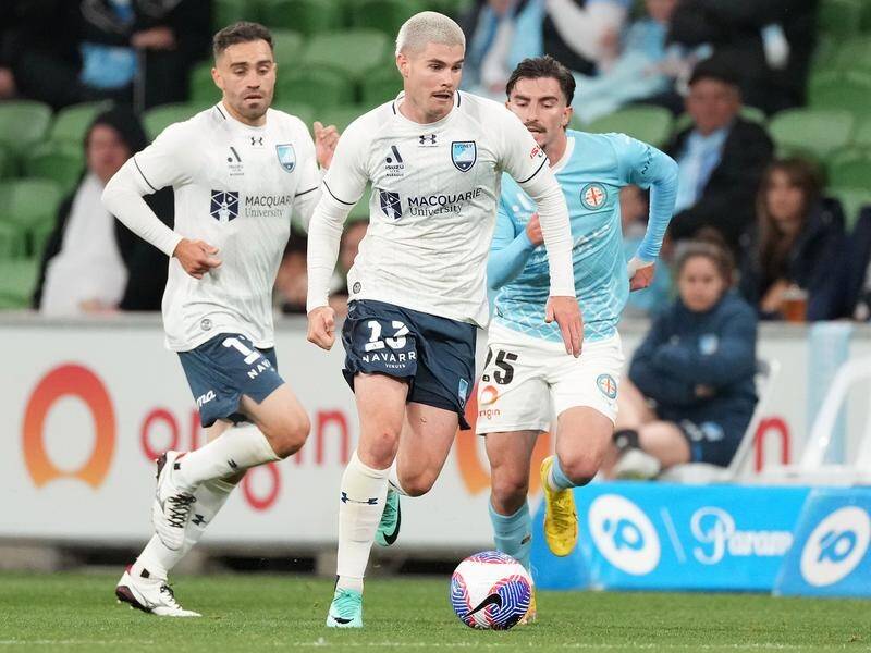 Sydney FC's Patrick Wood is available for selection again in time for their final against Macarthur. (Scott Barbour/AAP PHOTOS)