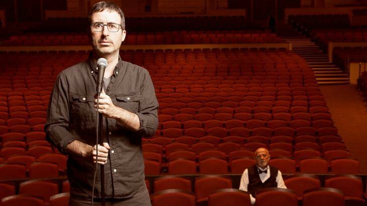 Hot British comedian John Oliver plays the State Theatre on August 30 and 31