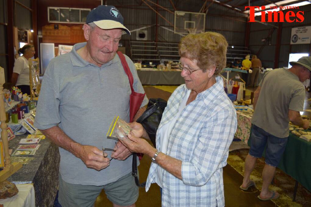 The Inverell and District Lapidary Club held a new look Gem and Craft show over the weekend.