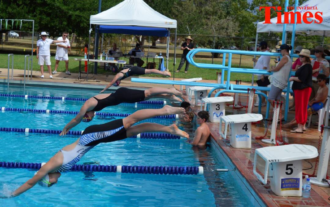 A successful swim meet was held in Inverell over the weekend in short and long events.