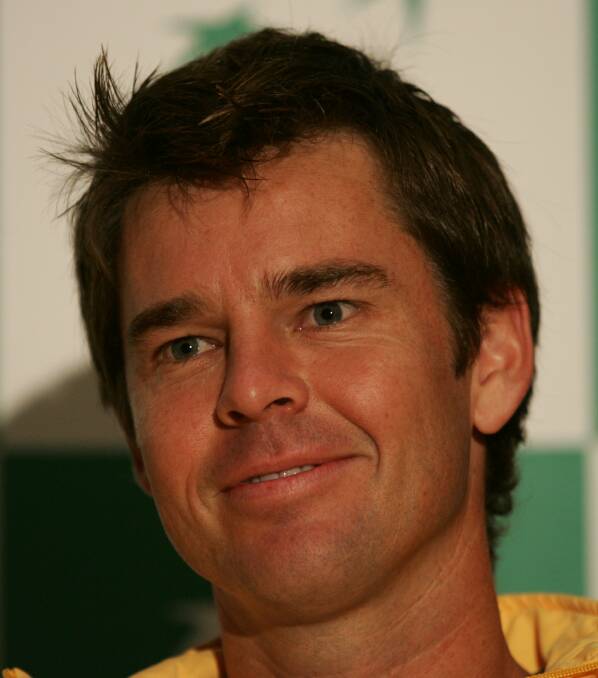 SUPPORT: Todd Woodbridge thinks small town tournaments are the lifeblood of tennis.