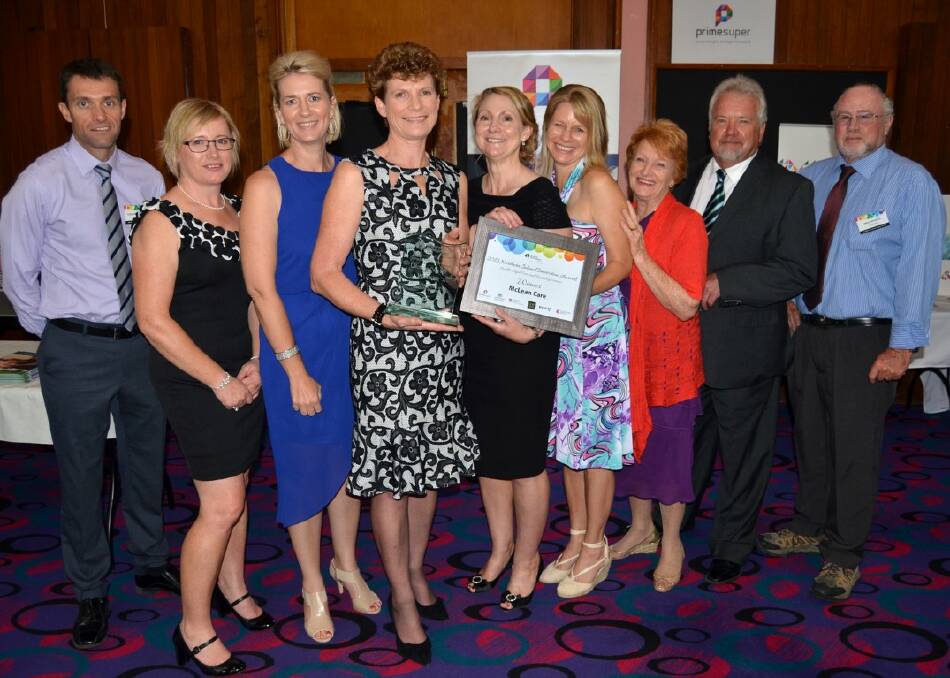 McLean Care’s Bush Compass program was a winner at the Northern Inland Innovation Awards on Friday evening.