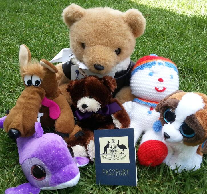 Kali has already amassed a small group of cuddly travel buddies.