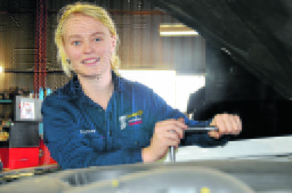 Courtney Harrison graduates mechanics apprenticeship with regional award