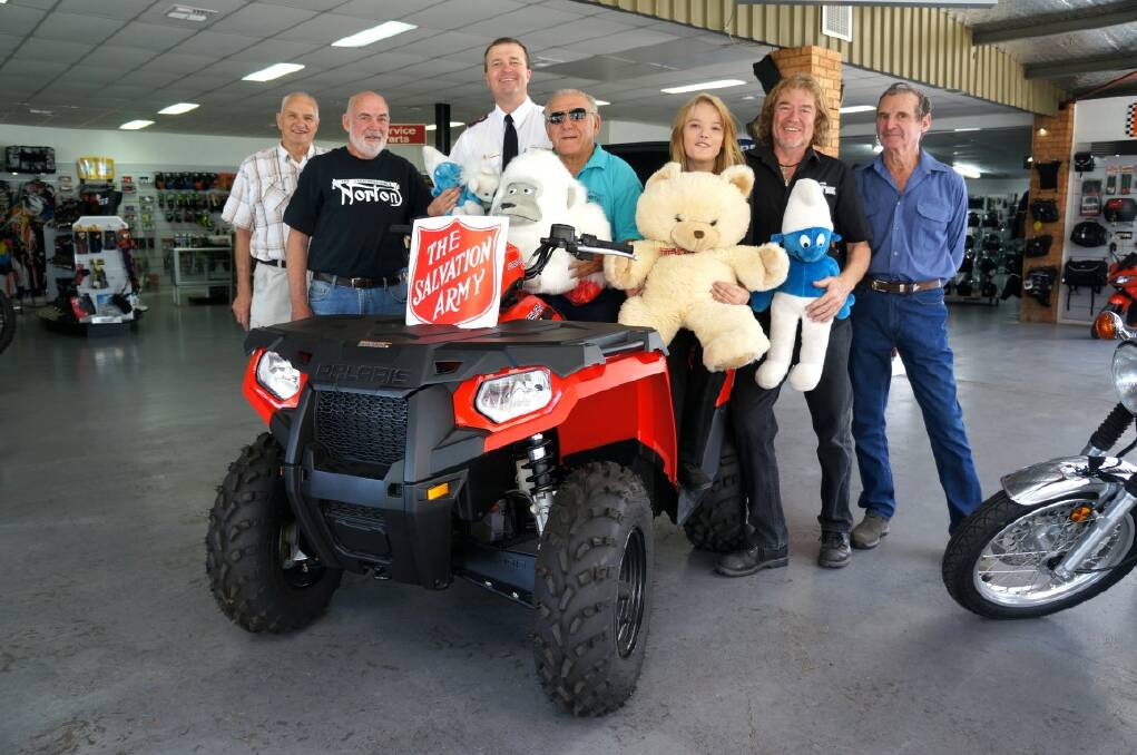Peter Bates, Kevin Dunn, Salvation Army Captain Robert Mills, Peter Gianneas, Sophie Turner, Turbo Turner and Tony Burke.