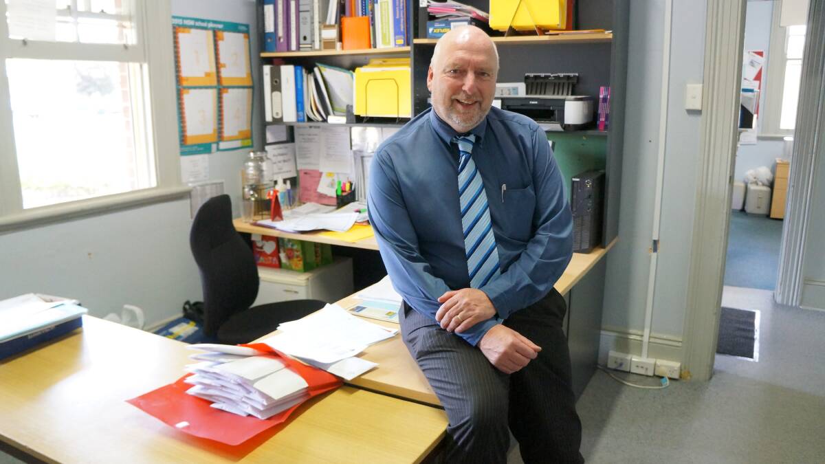 GOOD FIT: Bundarra Central School principal Dave Bieler has been embraced by the school and the community. The feeling is mutual.