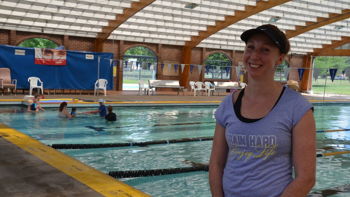 IN CHARGE: Kate Bell is keen to see healthy competition among young local swimmers this summer.