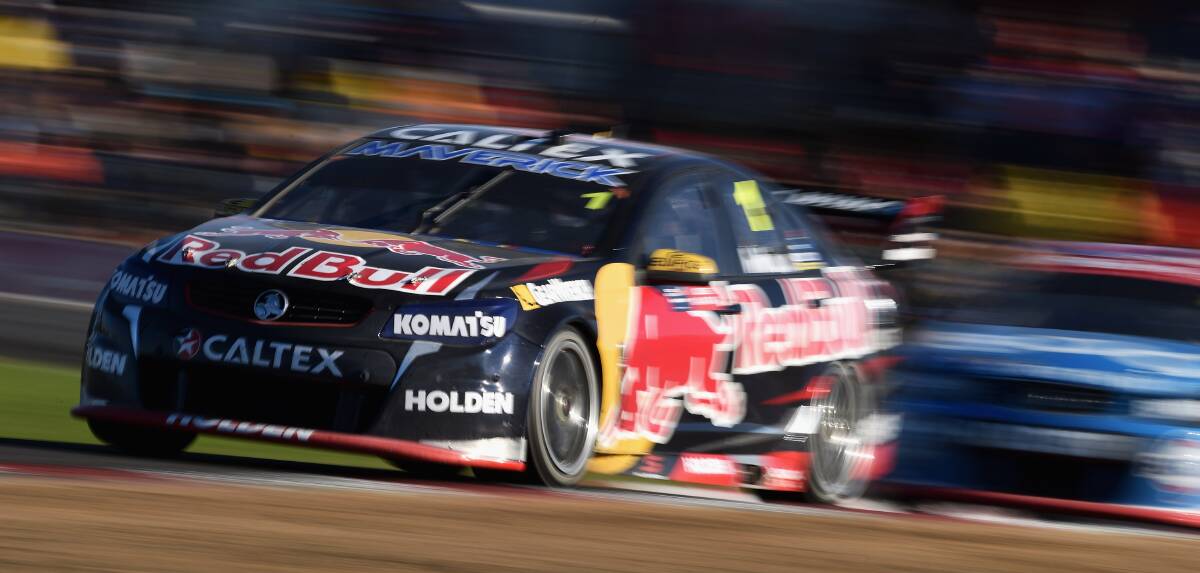 UNDER PRESSURE: Jamie Whincup is sitting eighth in the drivers’ championship going into the Bathurst 1000. Photo: GETTY IMAGES