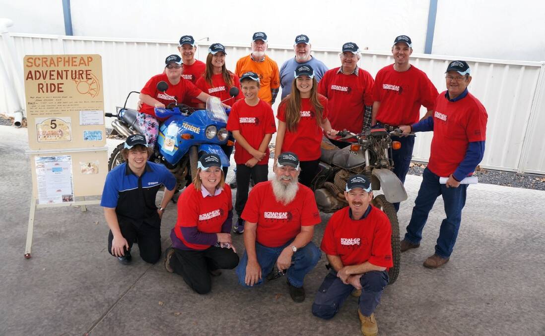 READY FOR THE ROAD: Team Inverell is more than ready for the 2015 Scrapheap Challenge.