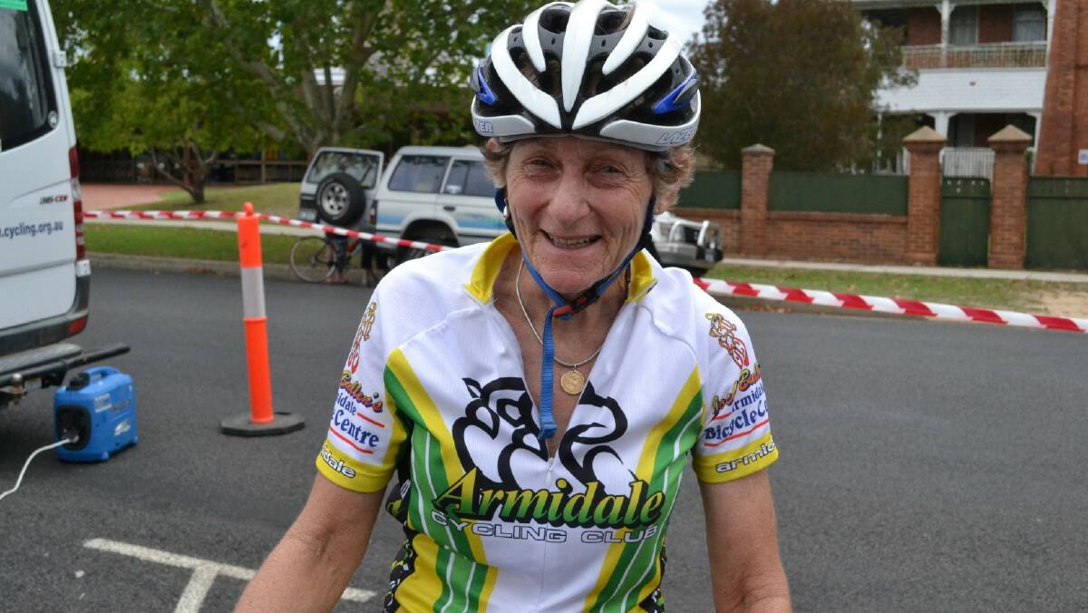 Armidale competitor Jo Wauch thoroughly enjoyed the ride.
