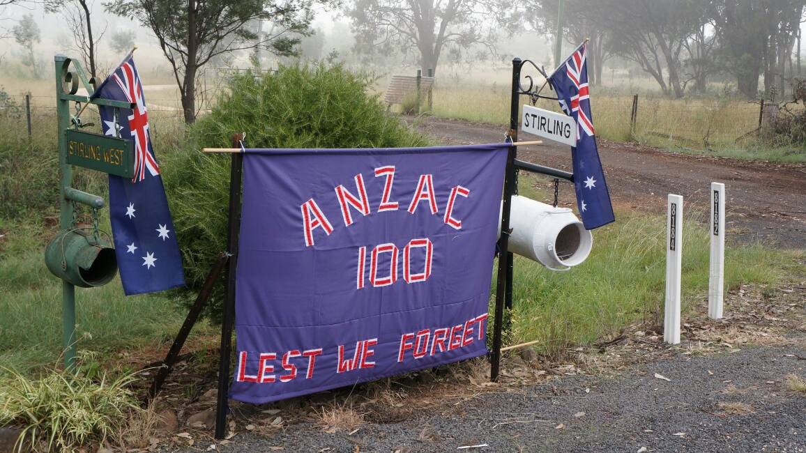 ANZAC spirit in personal display