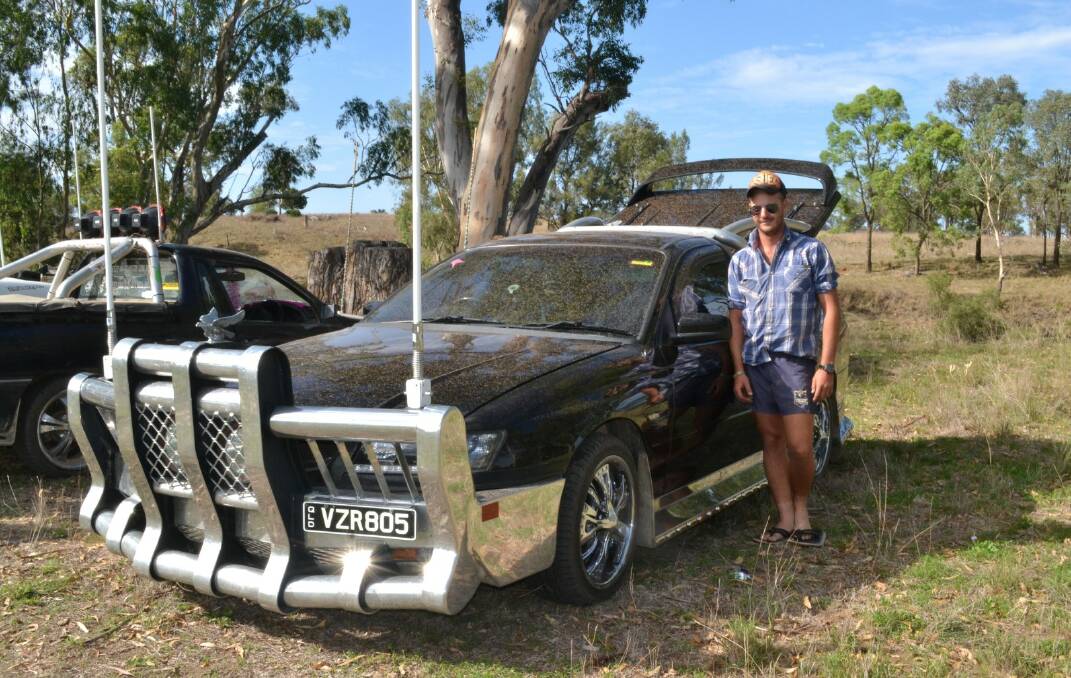 Michael Forster with his Holden HSV Holden Ute.