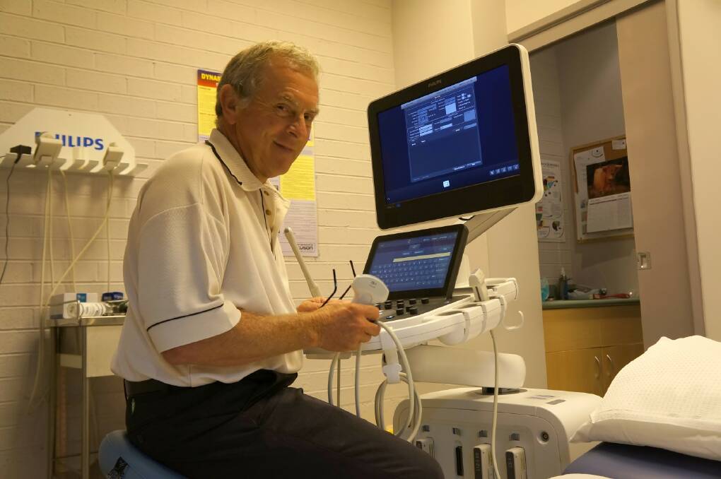 Inverell Diagnostic Imaging manager Alistair Williams in one of the service’s ultrasound rooms.