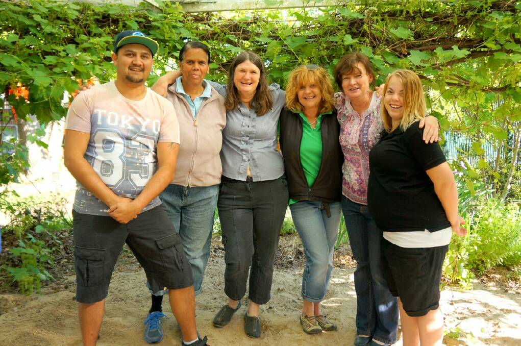 DEDICATED: Kindamindi staff members Josh Blair, Fiona Milson, Michele Penberthy, Tracey Tome, Jan Carr and Amy Griffith.