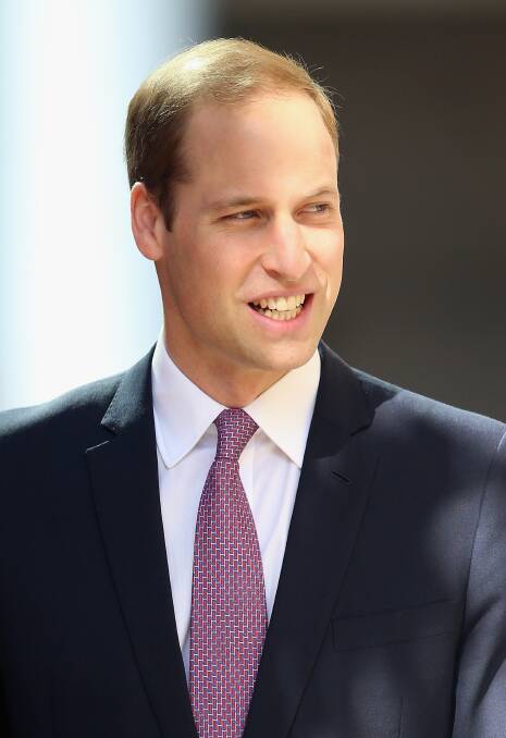 Prince William, Duke of Cambridge arrives at St Andrew's Cathedral for Easter Sunday Service on April 20, 2014 in Sydney, Australia. The Duke and Duchess of Cambridge are on a three-week tour of Australia and New Zealand, the first official trip overseas with their son, Prince George of Cambridge. Photo: Chris Jackson/Getty Images.