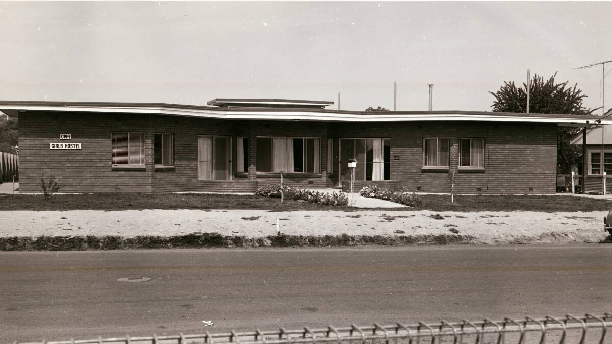 Lodgings for country children: Following a public appeal for funds this hostel was opened in October 1967 with students accommodated the following month.