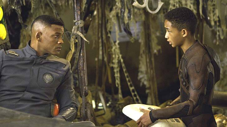 Worst Screen Combo: Will Smith and Jaden Smith in <em>After Earth</em>. Photo: Supplied