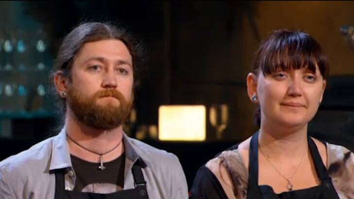 "We know we can cook food”: Keiran and Nastassia's confidence was unfounded.