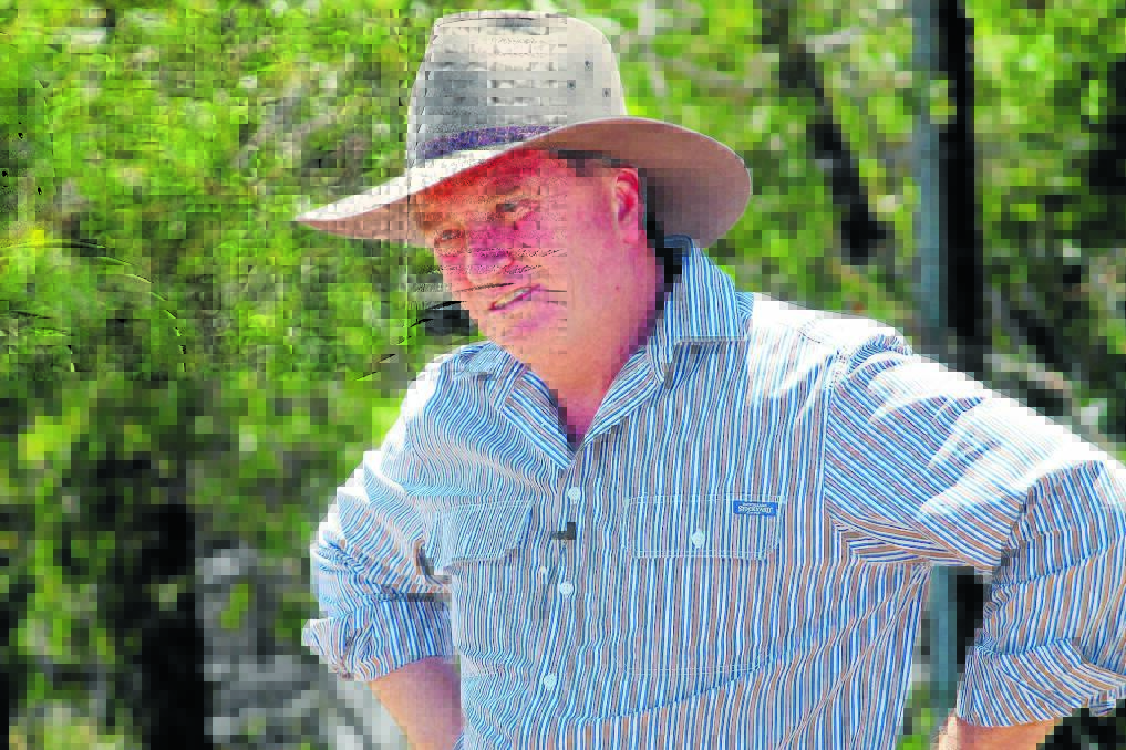 AWARE: Member for New England Barnaby Joyce said he knows there is a perception he is absent from the electorate.