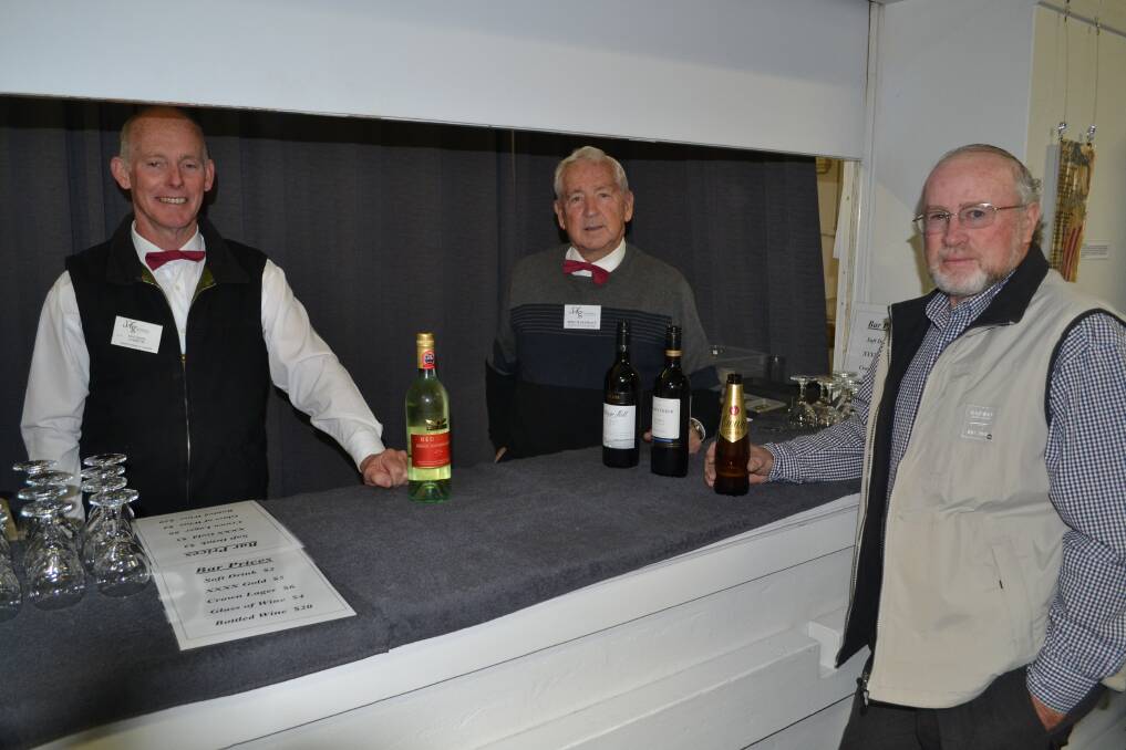 Bert Makepeace and Bruce Peasely kept the bar stocked
