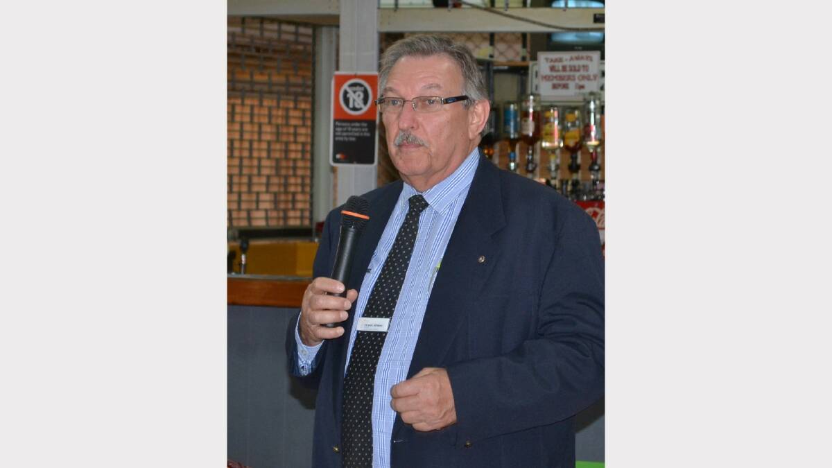 Guyra Mayor Hans Hietbrink attended the Tingha Australia Day luncheon.