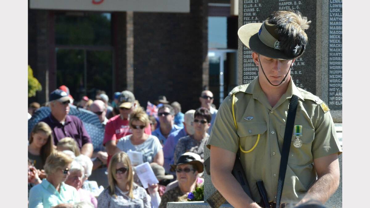 Inverell honoured all those who served and supported the armed services over the years on ANZAC Day, 2013.