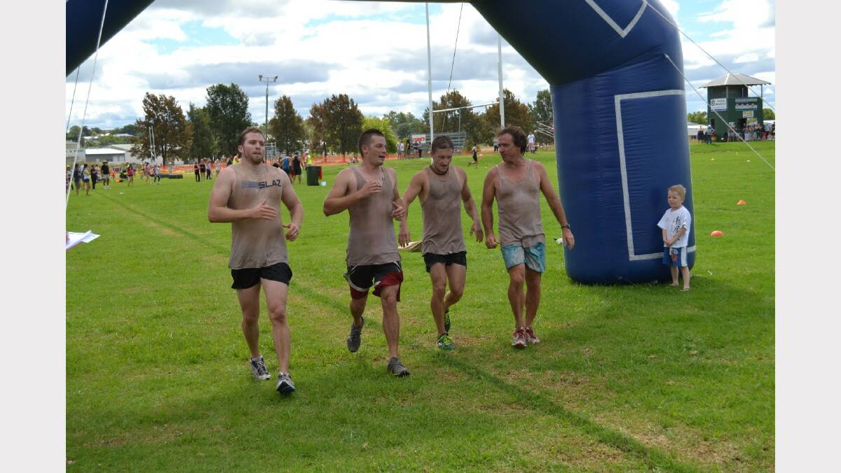 The theme of the day was to toughen up at the inaugural Toughen Up Challenge, but among all the competition, $3000 was raised for local community services. 