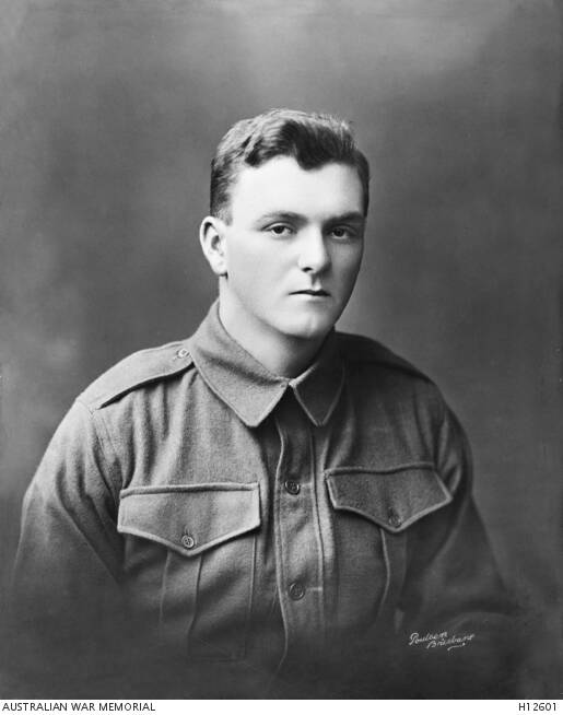 Private Patrick Bugden, a family member on my mother's side and Victoria Cross recipient. Picture: Australian War Memorial collection