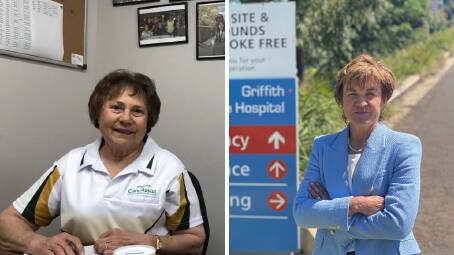 NOT GOOD ENOUGH: Can Assist Griffith President Olga Forner and Murray MP Helen Dalton both said that the current $43 daily travel allowance is 'measly'. PHOTO: Supplied