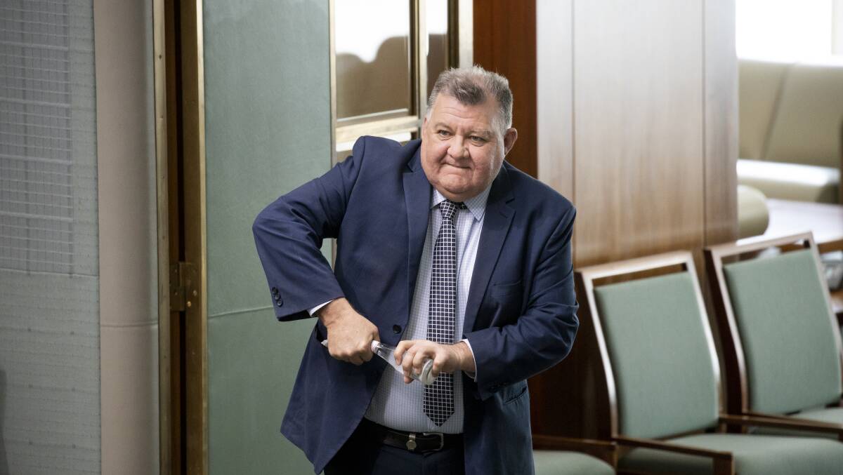 Craig Kelly says he wants to bring a delegation into Parliament. Picture: Sitthixay Ditthavong