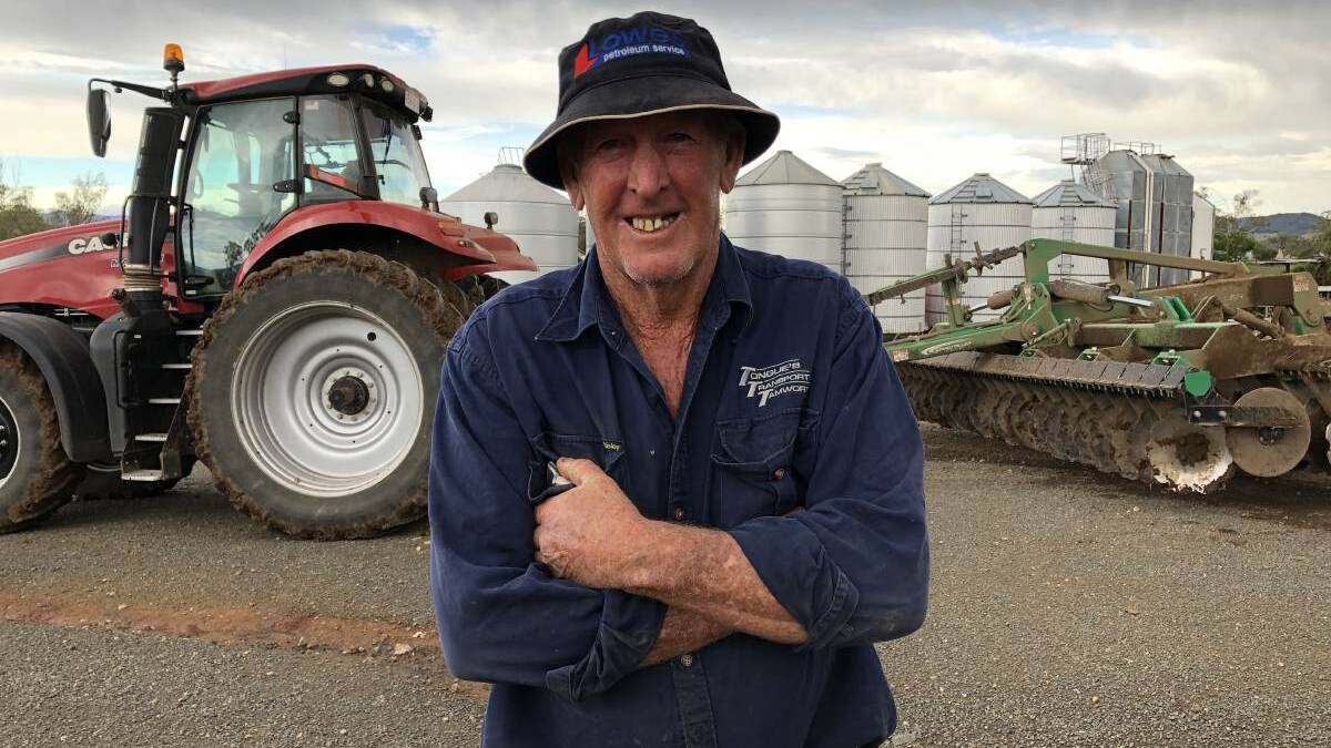Tamworth farmer Kevin Tongue has had to cut back on planting crops because of the rising price of fuel. Picture: The Northern Daily Leader 